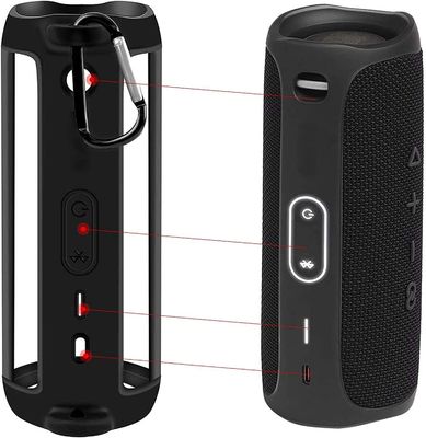 comprar Fabrica de estilo personalizado altavoz Bluetooth cubierta de silicona cubierta protectora concha cubierta protectora anti-colisión online manufacture