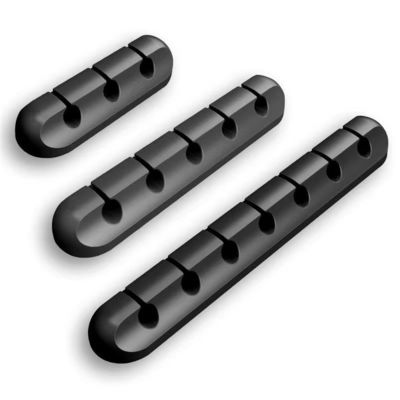 comprar 3/5/7 agujeros, organizador de cable multifuncional para ranura de cable, eje de fijación de cable USB, herramientas de vida online manufacture