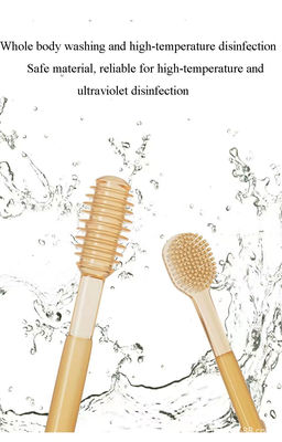 comprar Cepilla de dientes para bebés Cepilla de dientes para bebés Cepilla de dientes para limpieza oral Cepilla de dientes de piel suave Cepilla de dientes de revestimiento de lengua online manufacture