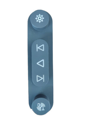 comprar Tecnología de grabado láser de botones de silicona personalizados botones transparentes a prueba de agua a prueba de polvo y suaves de silicona online manufacture
