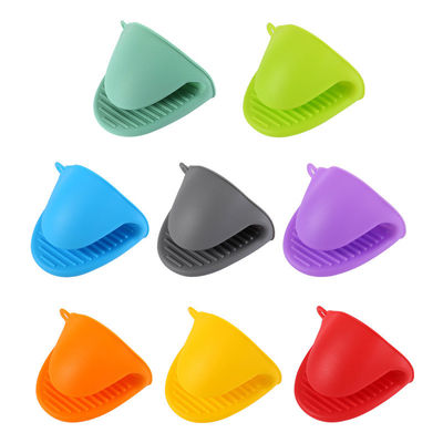 comprar Muchos productos de cocina de color Silicona de resbaladiza Clip de guante adecuado horno de horneado resistente a la silicona guantes resistentes al calor online manufacture