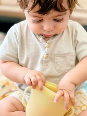 Bolso del almacenamiento del silicón de la preservación de la leche materna del bebé de la taza de la conservación de alimentos de la taza del bocado de los niños del silicón de la categoría alimenticia