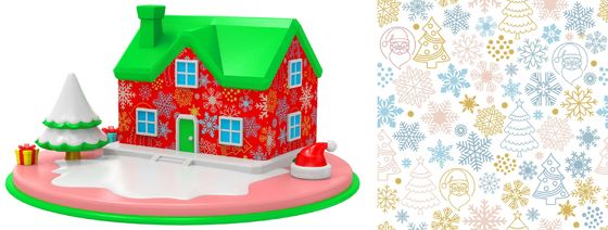 Construcción de viviendas creativas para niños Bloques de construcción de silicona para bebés Puzzle de silicona suave juguetes de silicona