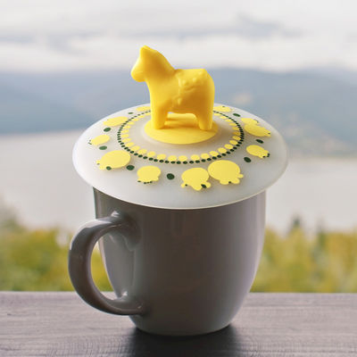 Capa de taza de silicona a prueba de polvo Capa de té Capa de agua Capa de taza multiuso Sellada y fresca Capa de mantenimiento