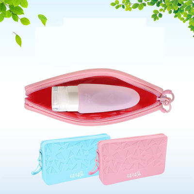 Bolso de almacenamiento portátil de gran capacidad Cuadro de silicona organizador cosmético de viaje bolso de almacenamiento a prueba de agua
