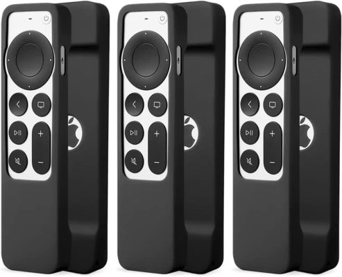 Manga protectora de silicona para control remoto A prueba de polvo y anticaída Manga protectora de control remoto de Apple TV