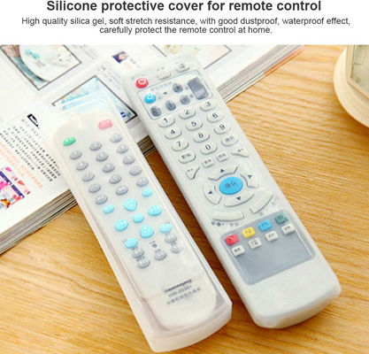 Compatible con el control remoto del televisor de Samsung Funda protectora de silicona para el hogar Funda de almacenamiento de silicona a prueba de polvo