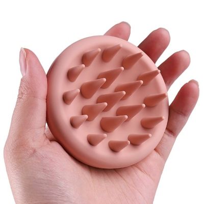 Cepillo de masaje de silicona para la limpieza profunda y la salud del cabello