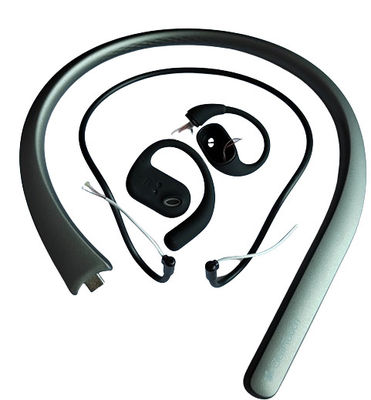 Componentes de auriculares personalizados Neckband auriculares Bluetooth Accesorios de auriculares de silicona