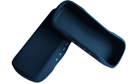 Altavoz personalizado de silicona de viaje portátil de audio de protección de caja antiderrapante de silicona de la cáscara de protección