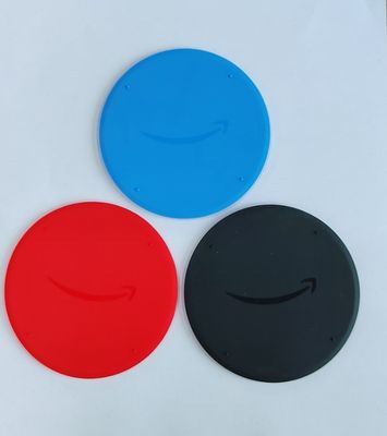 Gasqueta de goma de silicona personalizada para altavoces de silicona adhesiva para la parte posterior