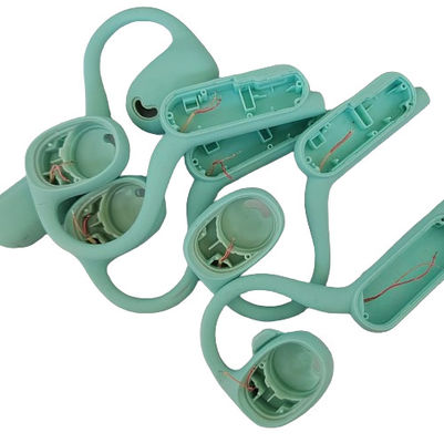 Audífonos inalámbricos de conducción ósea inalámbrica a prueba de agua, silicona y componentes de subwoofers deportivos