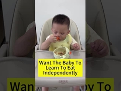 Cuenco calentado por microondas del silicón del bebé, cuenco complementario de la comida del silicón del grado de los alimentos para niños